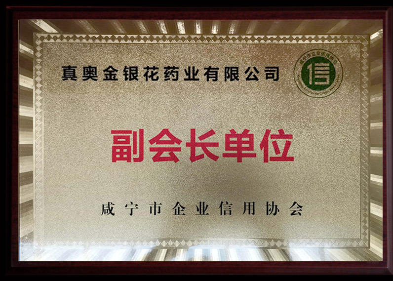 咸宁市企业信用协会副会长单位
